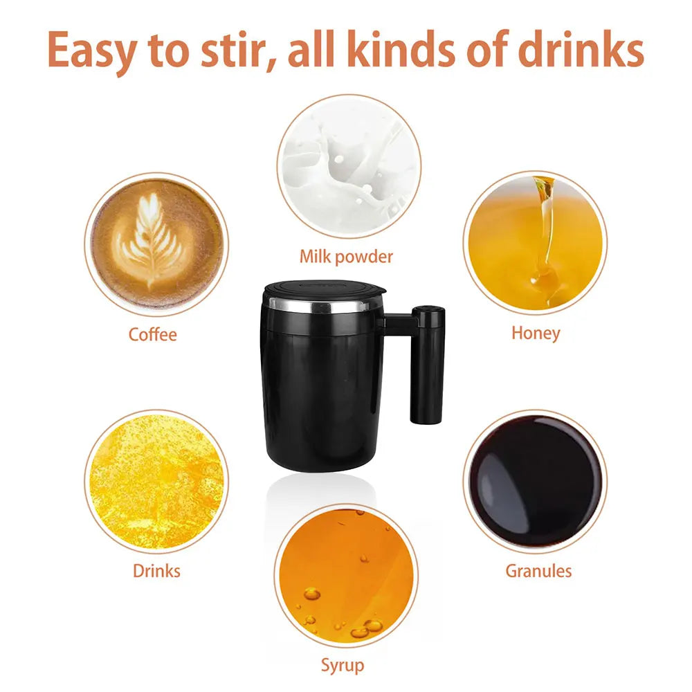 Automatic Self Stirring Magnetic Mug Rechargeable