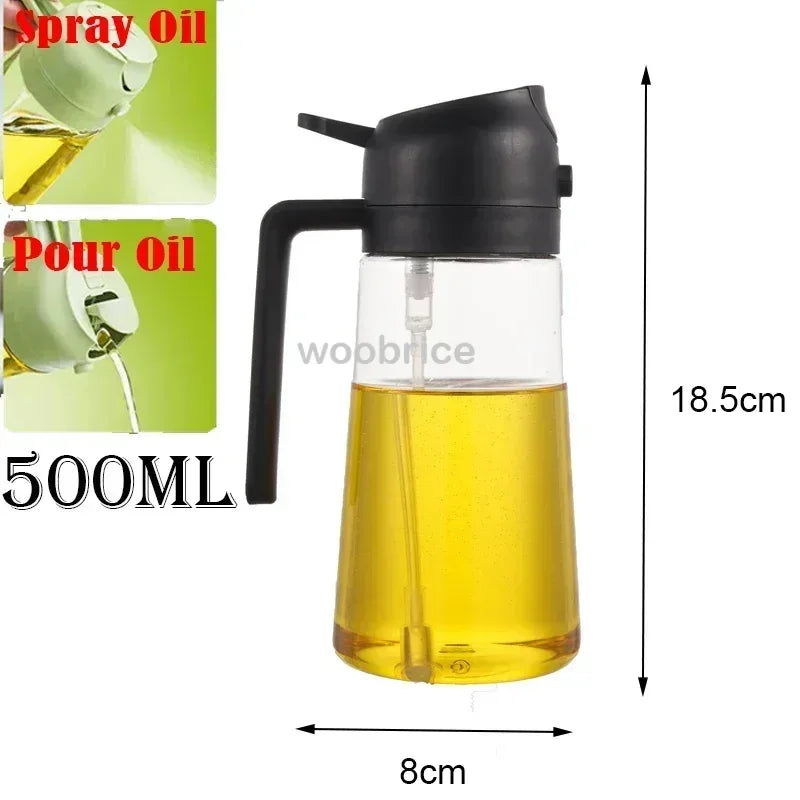 500ml 2 in 1 Spray Oil Dispenser Olive Oil Spray