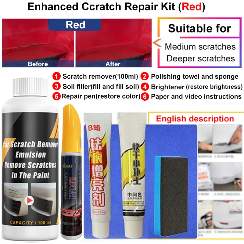 Car Scratch Remover Anti Scratch Wax