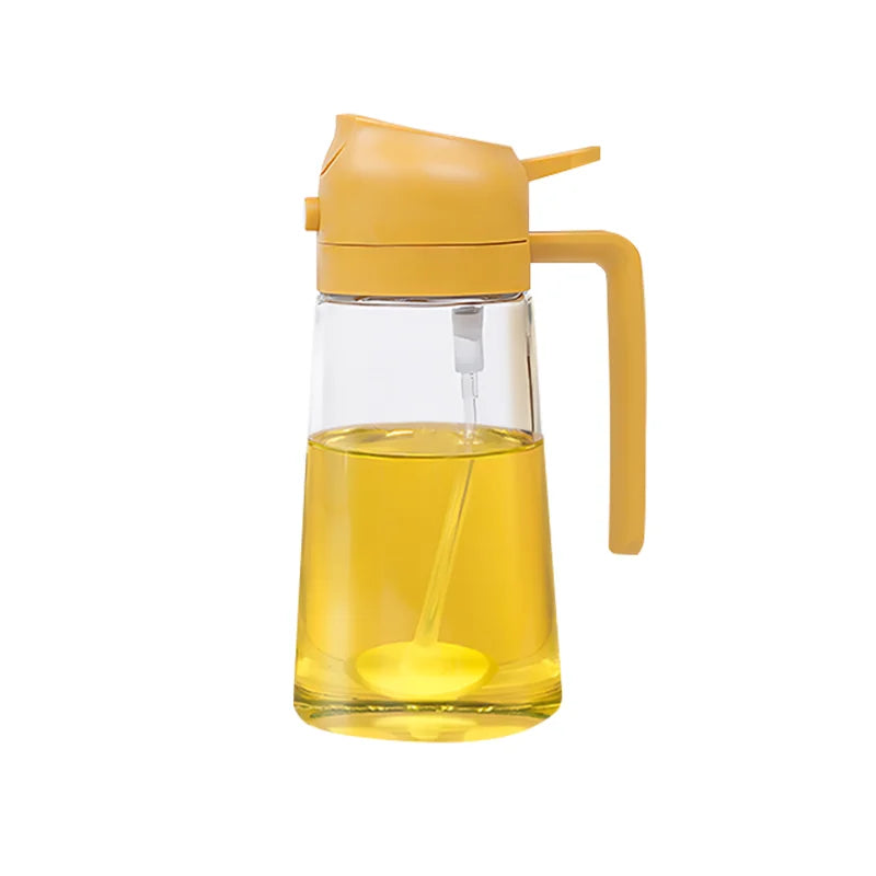 500ml Oil Spray Bottle Plastic Oil Containers