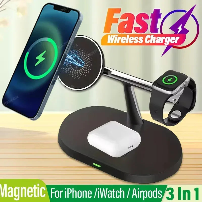 Magnetic Wireless Charger Stand for iPhone