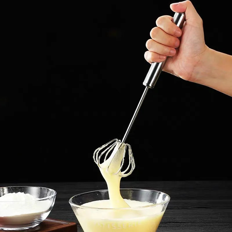 Semi Automatic Mixer Whisk Egg Beater Stainless Steel