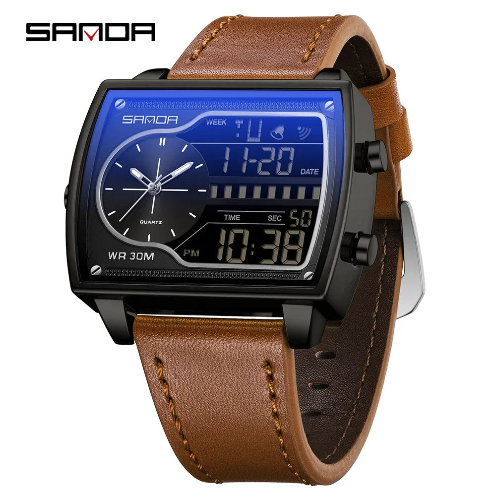 SANDA Top Brand Men's Quartz Watch