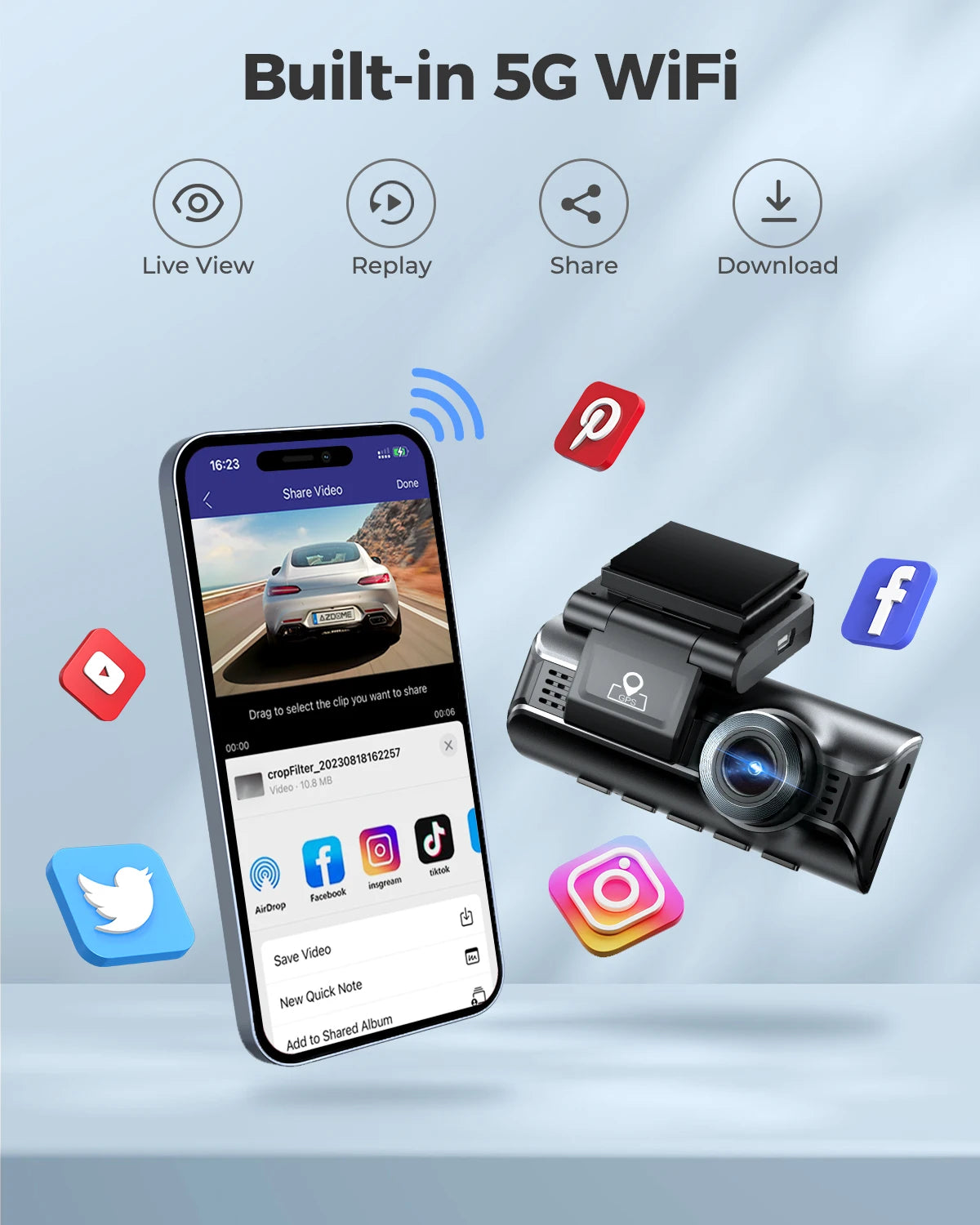 Pro Car DVR Dash Cam