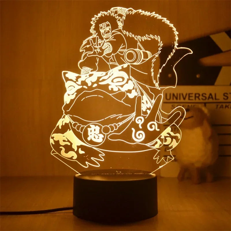 Anime Naruto Action Figures Night Light