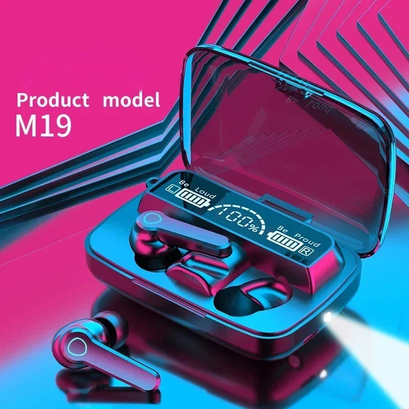 M19 headset TWS Earphone Intelligente Touch Control