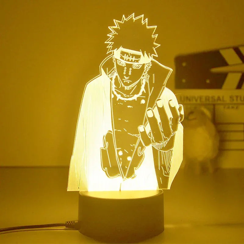 Anime Naruto Action Figures Night Light