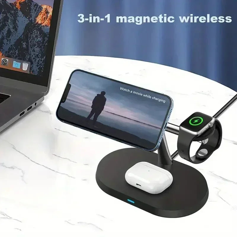 Magnetic Wireless Charger Stand for iPhone