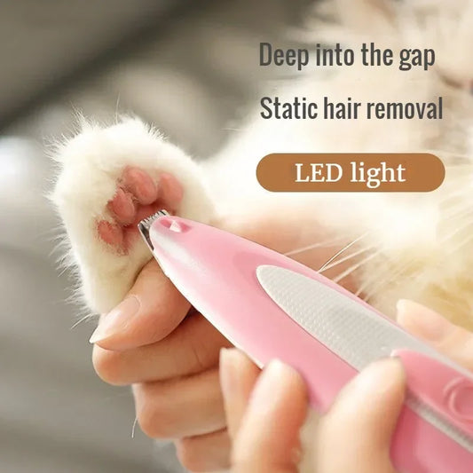 Pet Electric Pushing Scissors Cat Foot Shaver