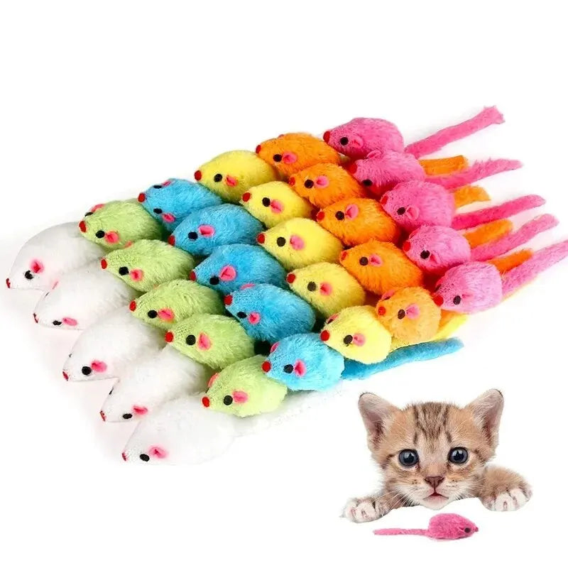 Cat Mouse Toys Rattle Mouse