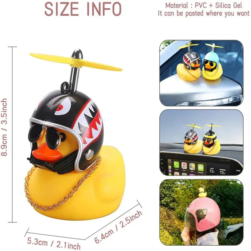 Multi Cute Rubber Duck Toy Car Ornaments Yellow Duck