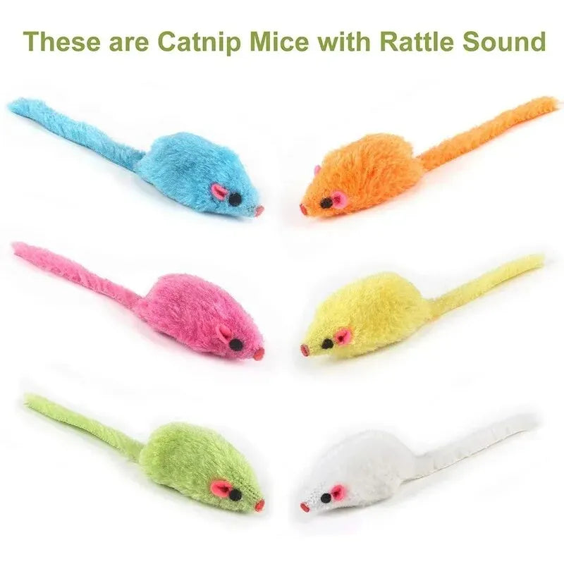 Cat Mouse Toys Rattle Mouse