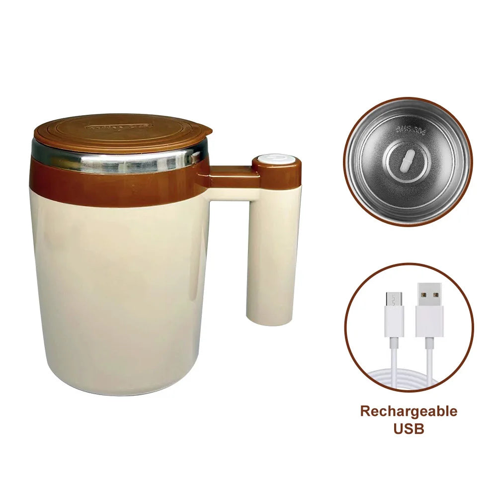 Automatic Self Stirring Magnetic Mug Rechargeable