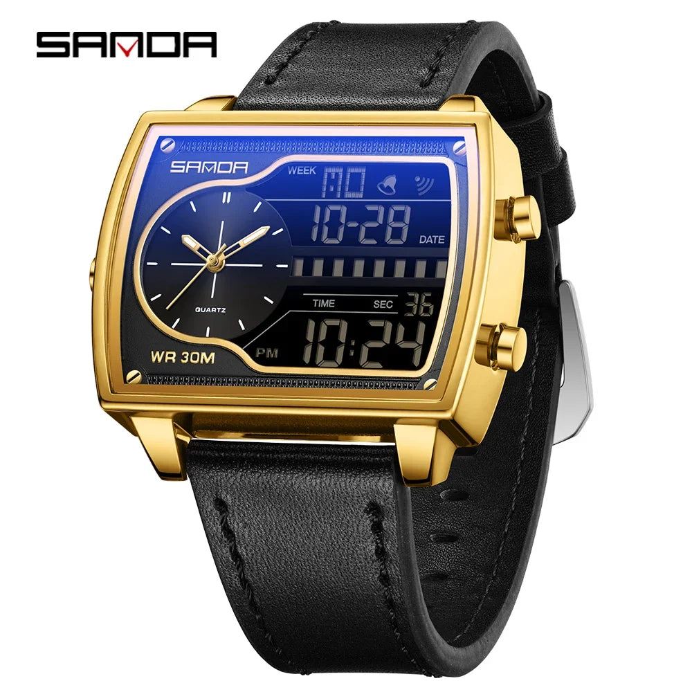 SANDA Top Brand Men's Quartz Watch