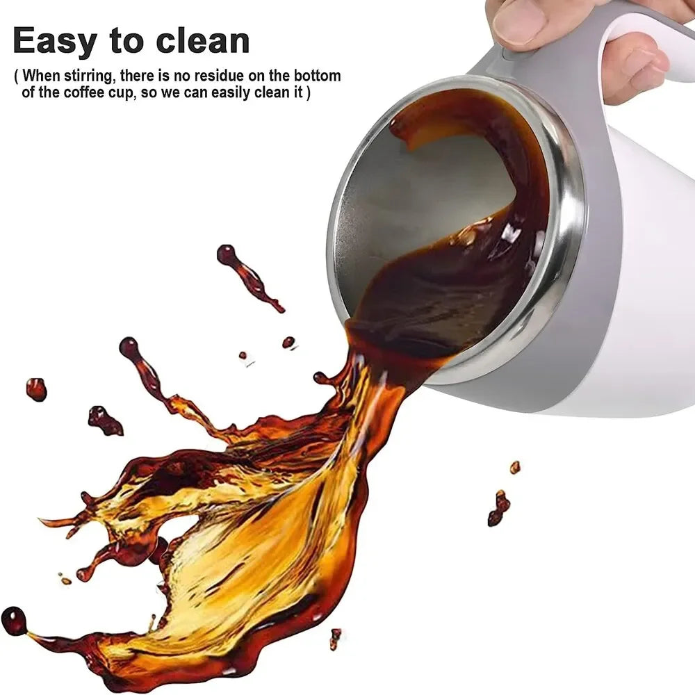 Automatic Stirring Magnetic Mug Rechargeable