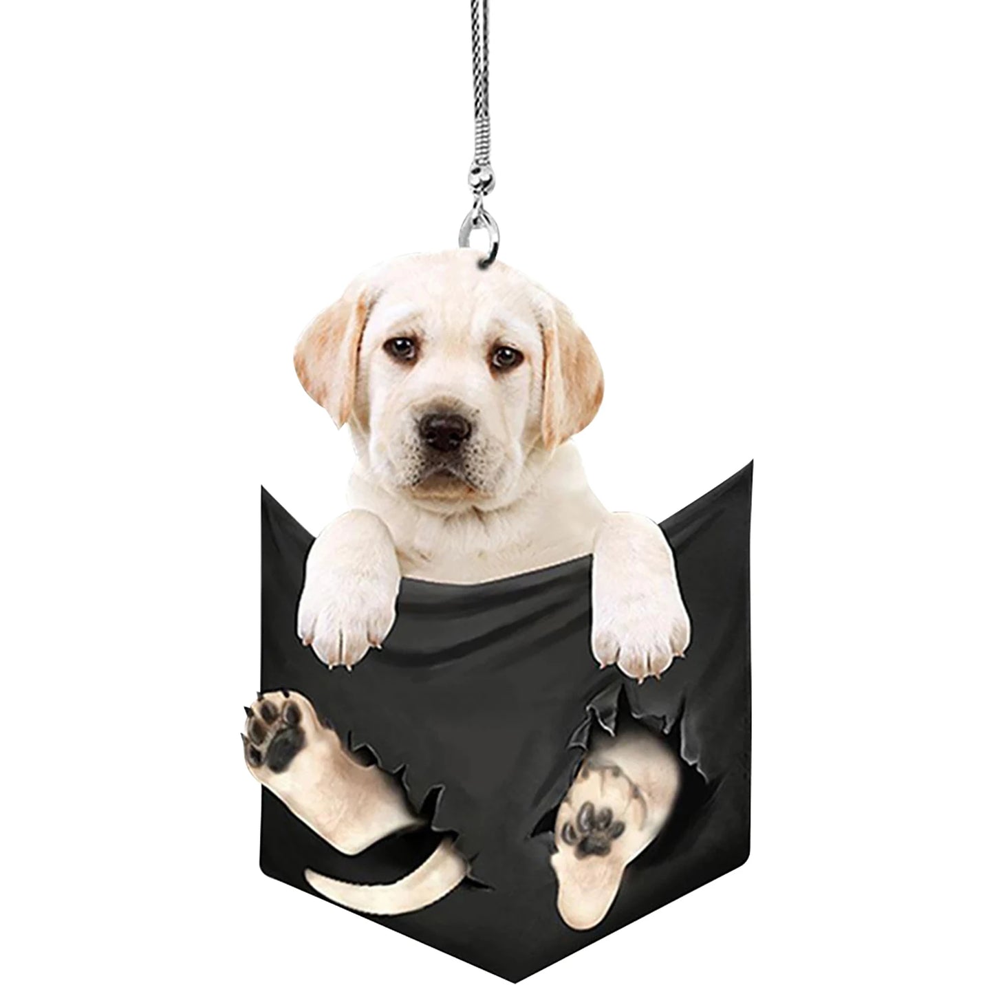 Car Pendant Practical Interior Ornament Hanging Mini Puppy Shape