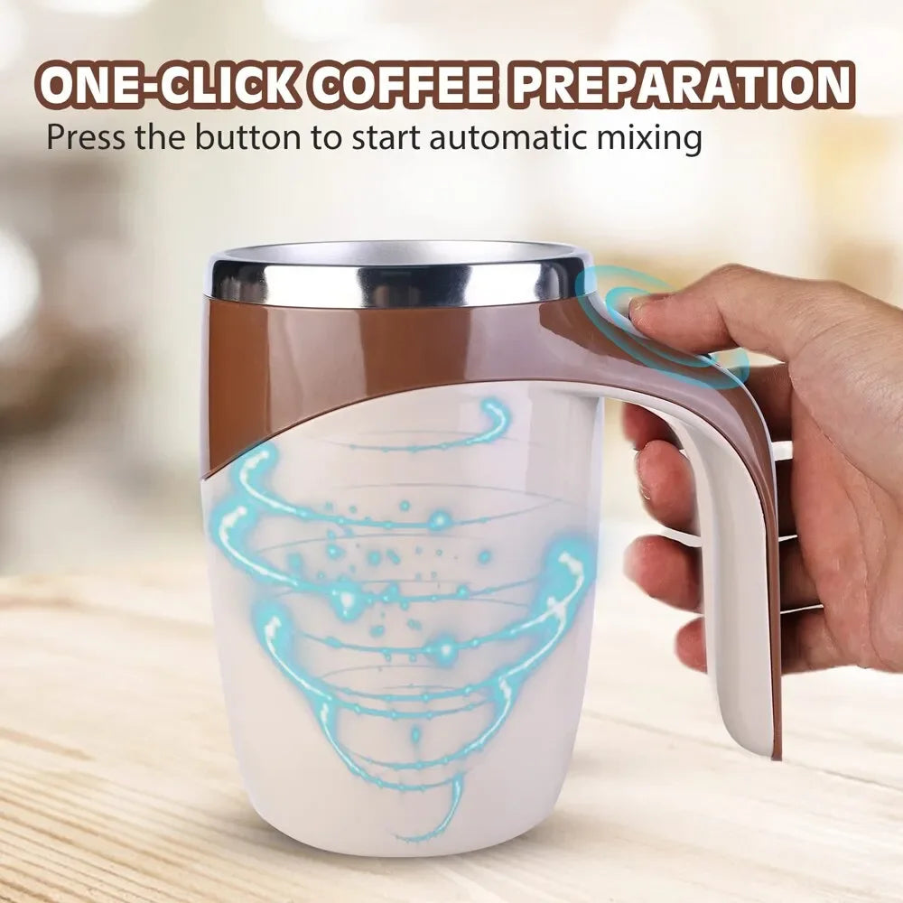 Automatic Stirring Magnetic Mug Rechargeable