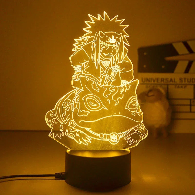 Anime Naruto Action Figures Night Light