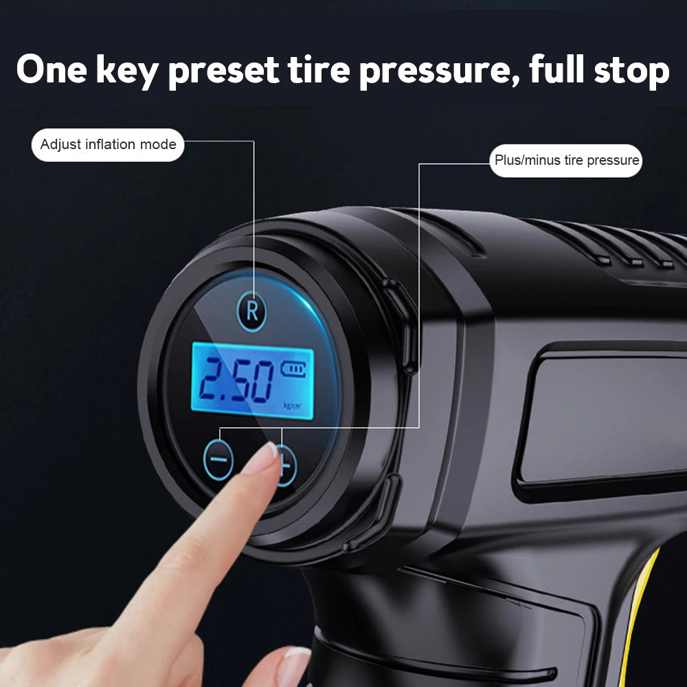 Wireless/Wired Car Air Pump 120W