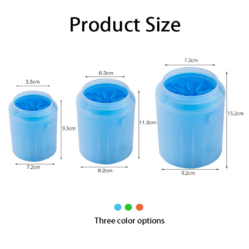 Soft Silicone Material Pet Foot Wash Cup