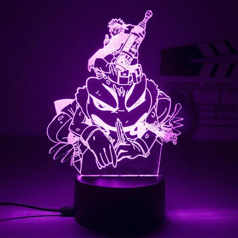 Anime Naruto Action Figures Night Light