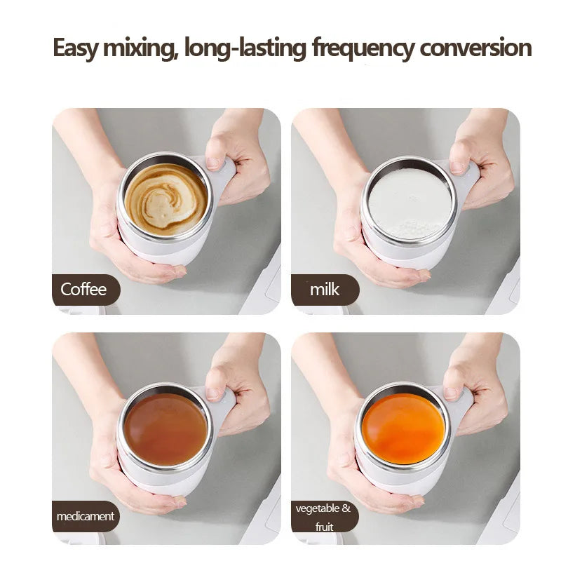 Automatic Stirring Cup Mug Rechargeable