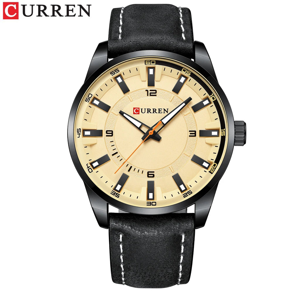 New CURREN Top Brand Luxury Mens Watches