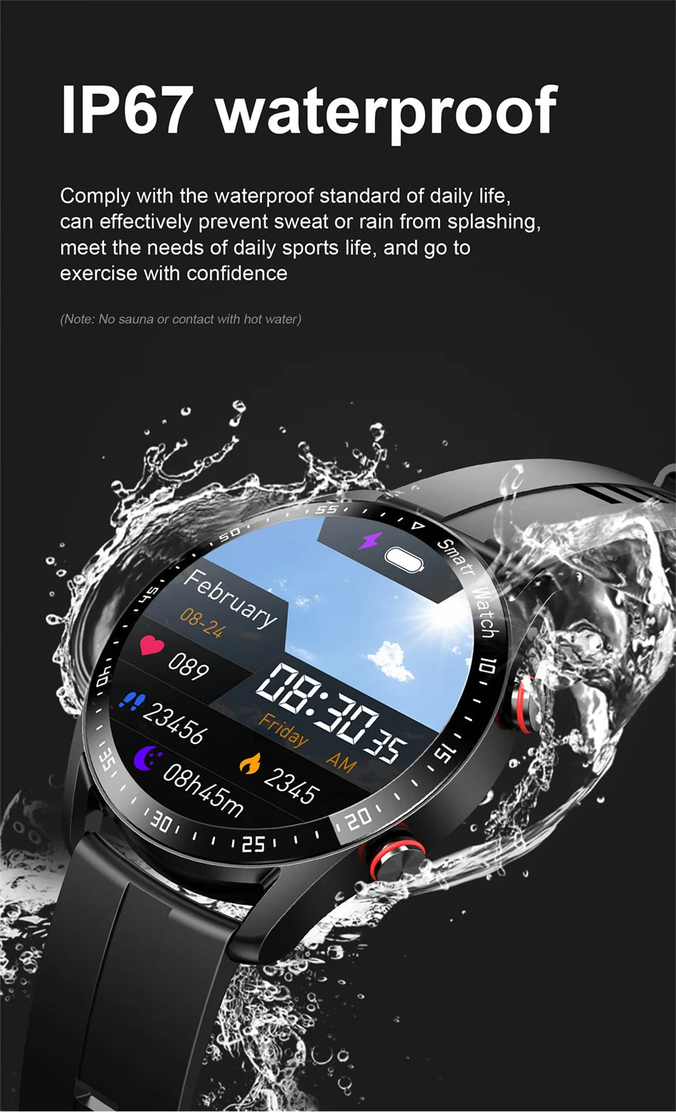 Bluetooth Call Smart Watch