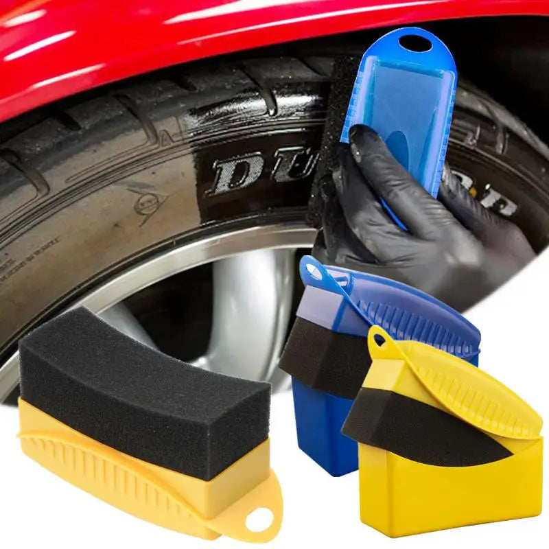 Car Wheel Polishing Waxing Sponge Brush