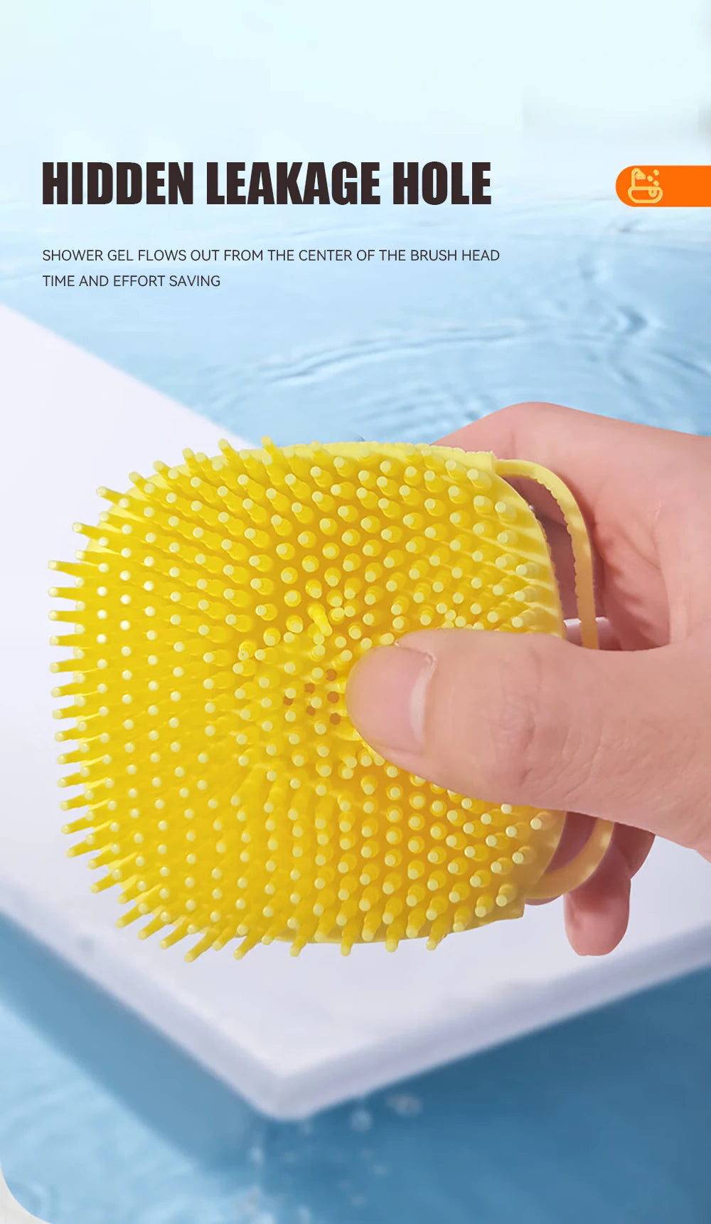 Dog Bathing Brush Pet Massage Brush