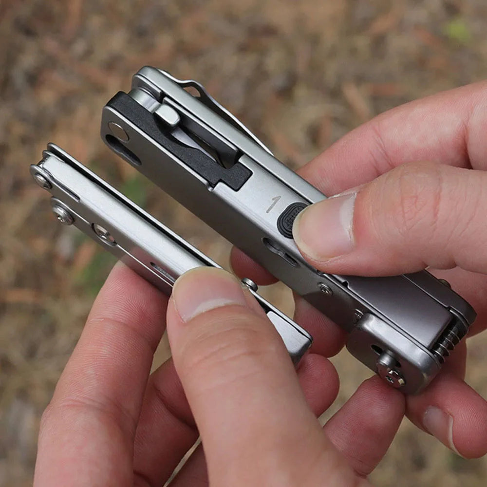 Combination Multitool Folding Knife