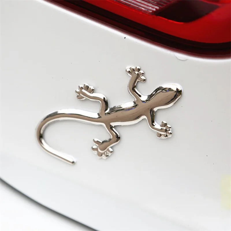 Car Sticker Gecko Lizard Decal 3D Plastic