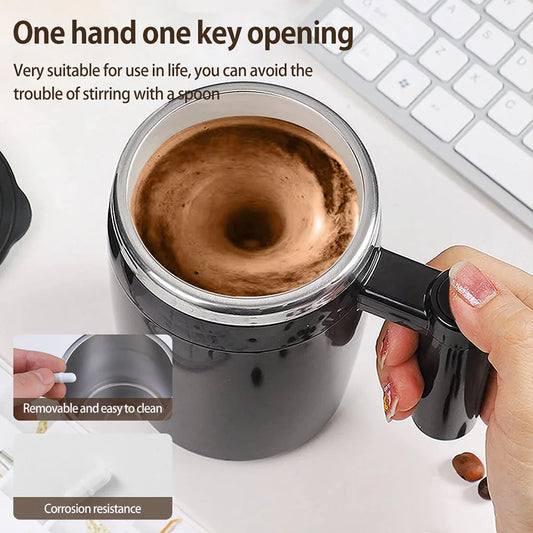 Automatic Self Stirring Magnetic Mug Rechargeable