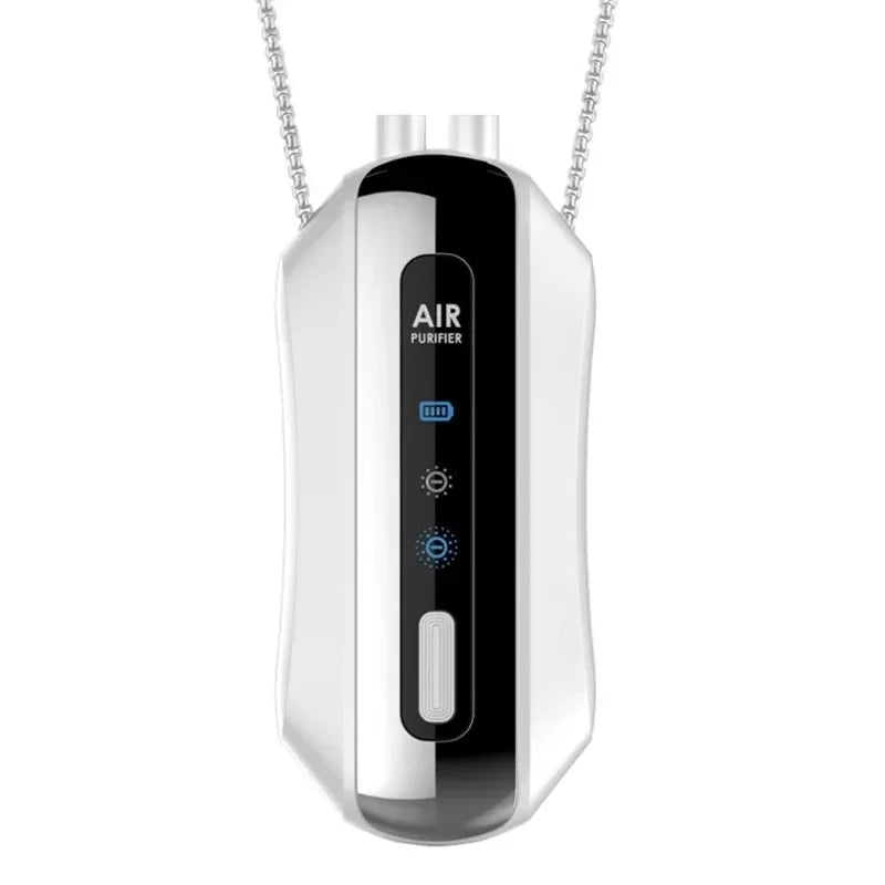 Mini Personal Wearable Air Purifie Necklace Negative Ion Generator