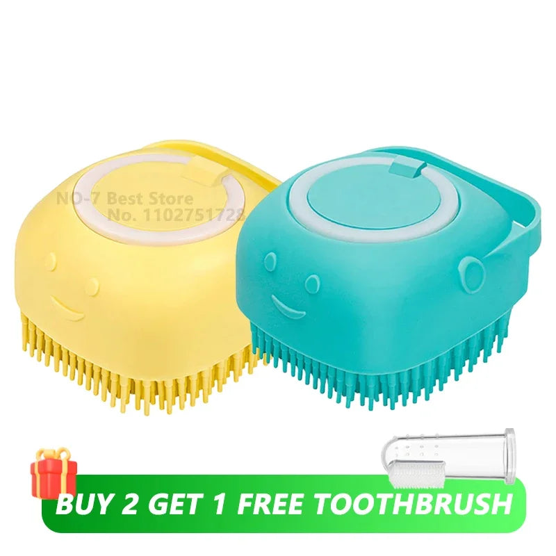 Dog Bathing Brush Pet Massage Brush