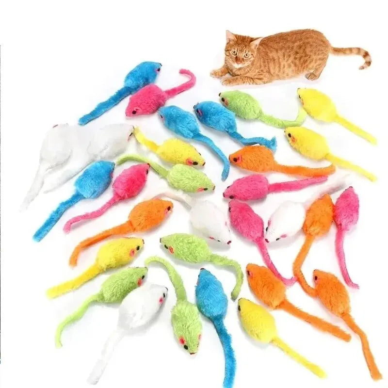 Cat Mouse Toys Rattle Mouse