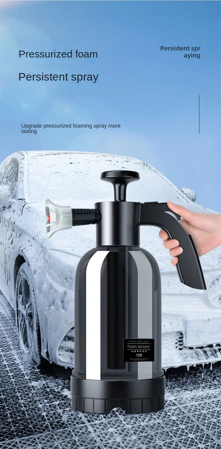 Hand Pump Foam Sprayer with 3 Types of Nozzle