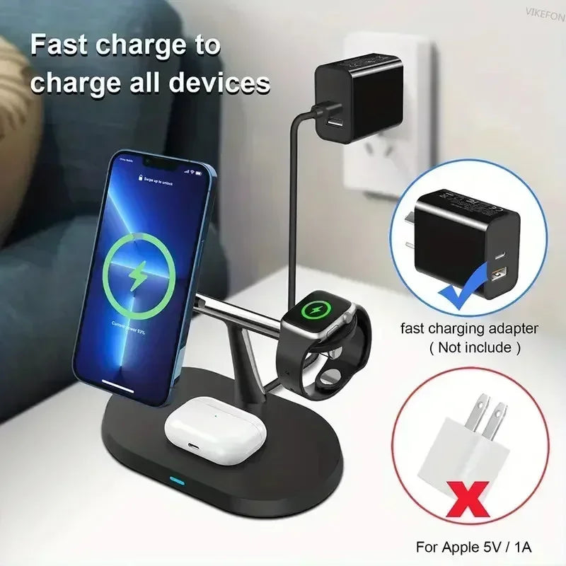 Magnetic Wireless Charger Stand for iPhone