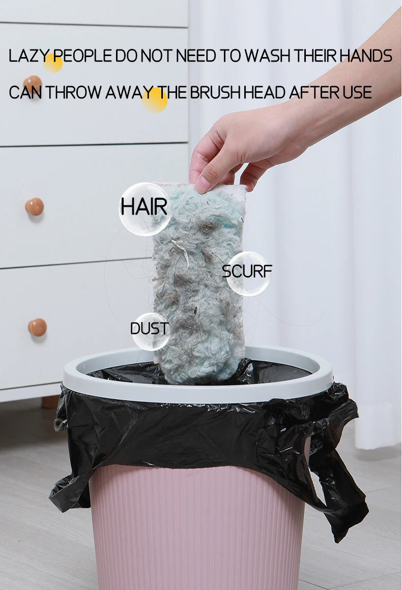 Double sided 360 ° electrostatic dust duster is used for large-scale cleaning of dust