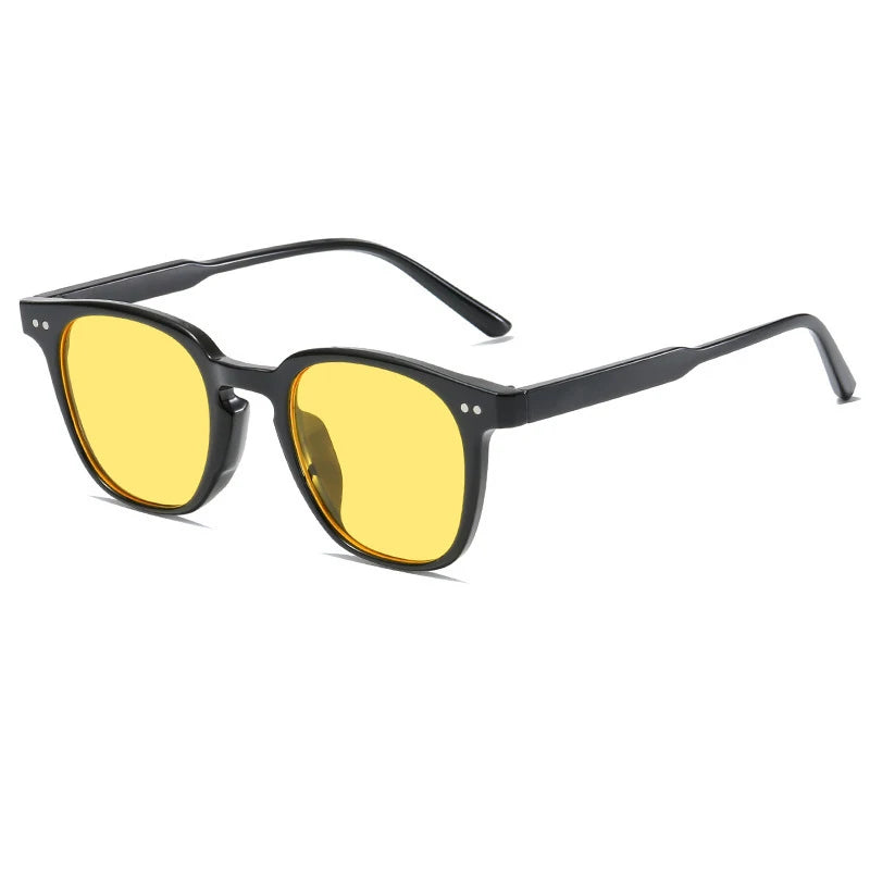 Vintage Square Sunglasses Women Men Luxury Brand