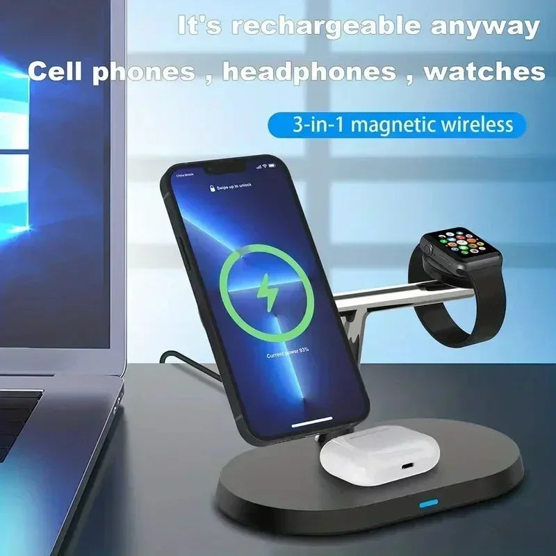 Magnetic Wireless Charger Stand for iPhone