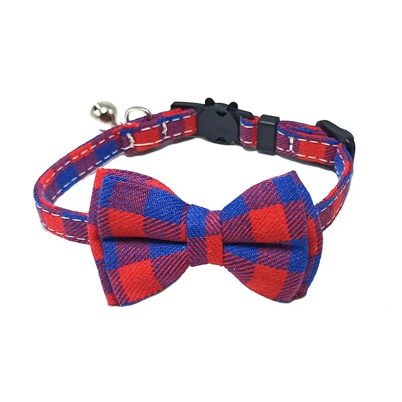 Cat Collar Bow Tie and Bell