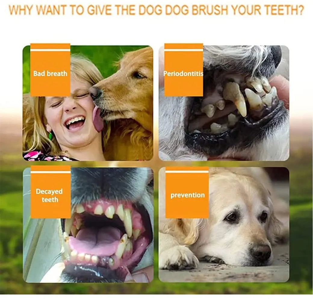 Dog Super Soft Pet Finger Toothbrush