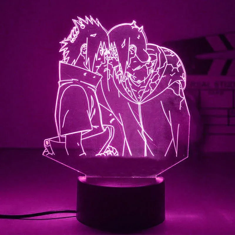 Anime Naruto Action Figures Night Light