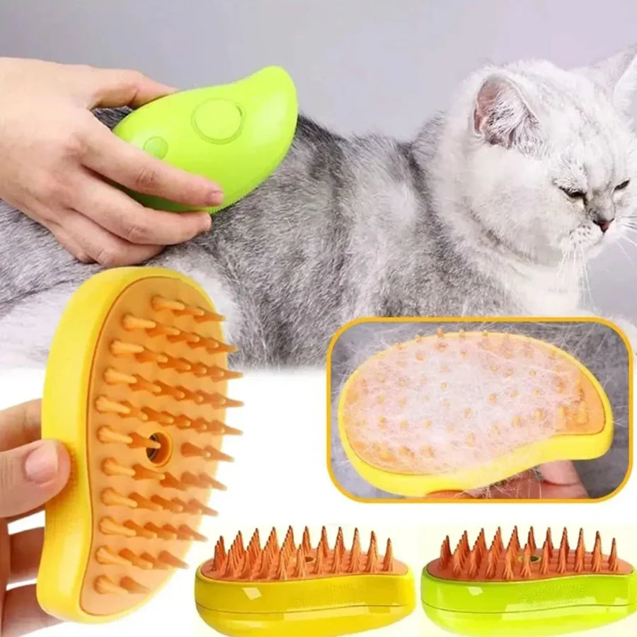 Pet Cleaning Brush Steam