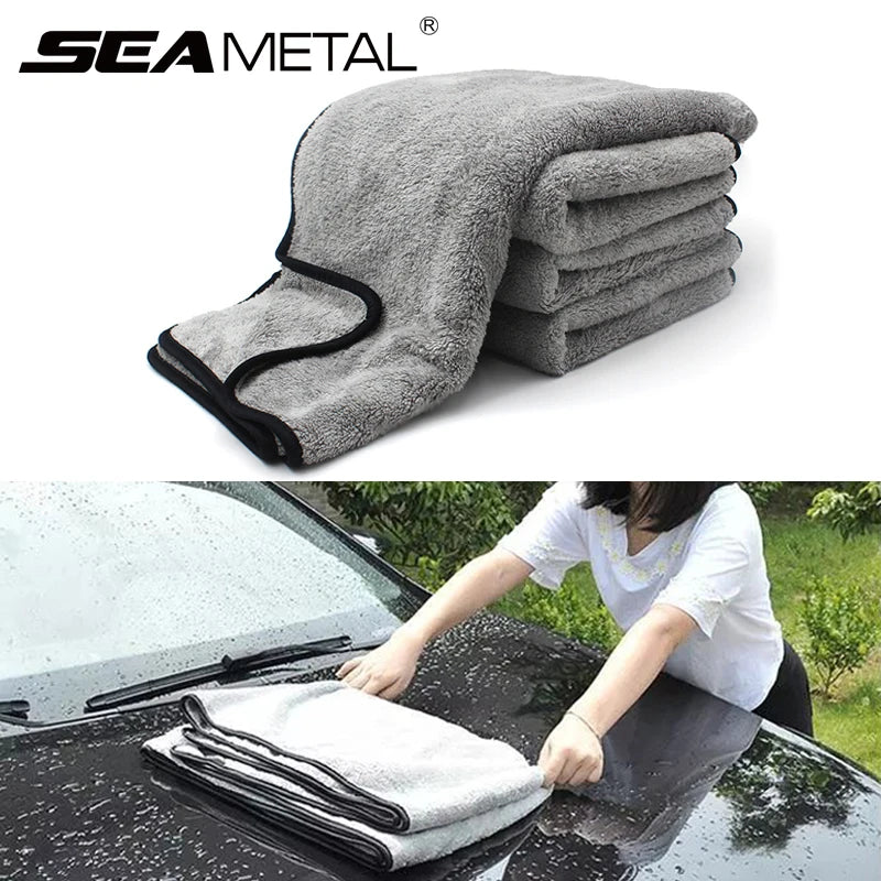 SEAMETAL Microfiber Car Washing Towel Ultra-Soft