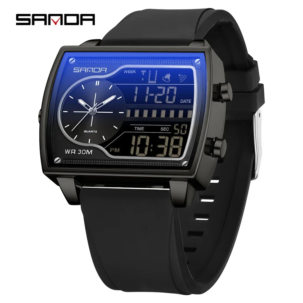 SANDA Top Brand Men's Quartz Watch