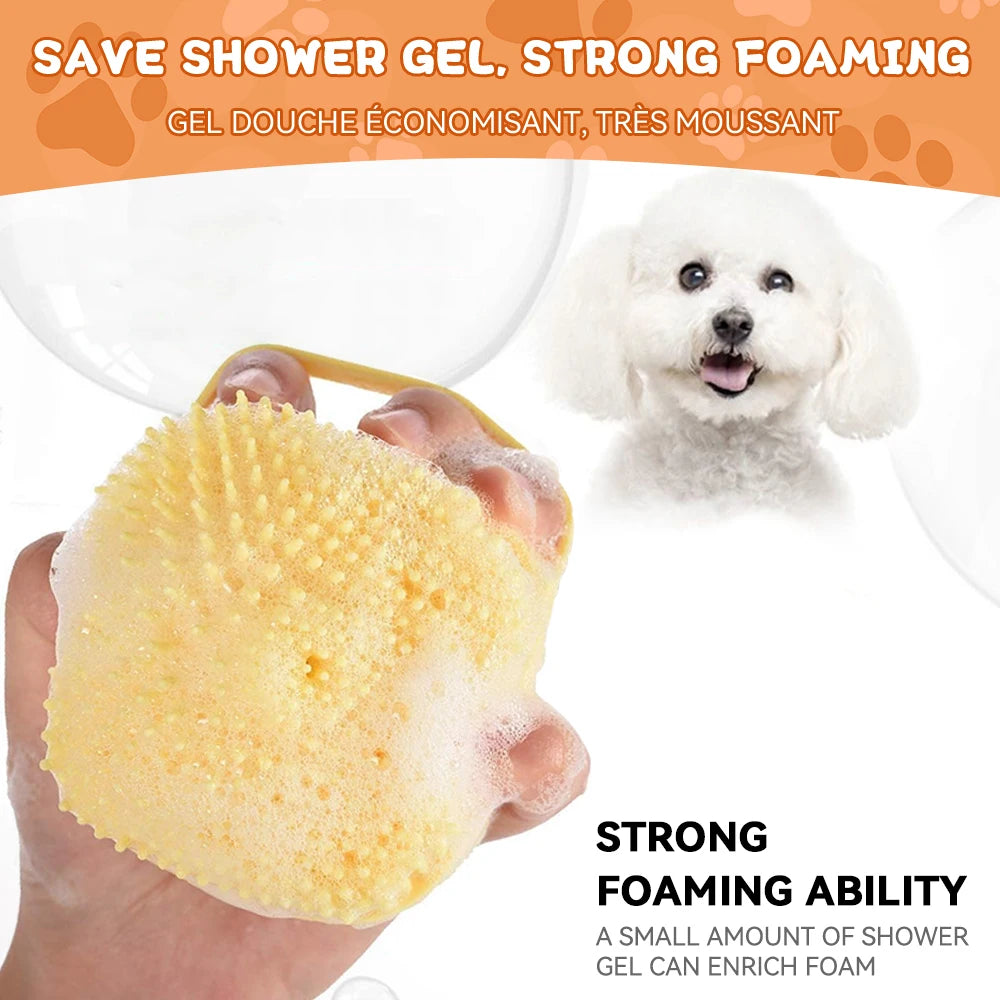 Dog Bathing Brush Pet Massage Brush