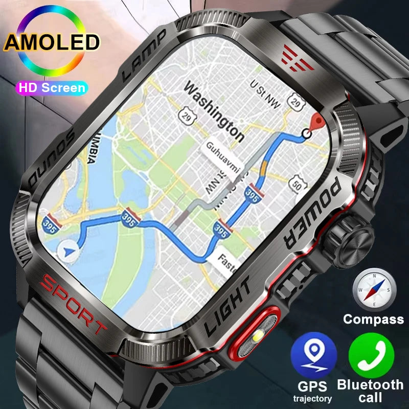 Military Outdoor Sport Smart Watch