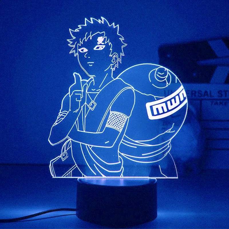 Anime Naruto Action Figures Night Light